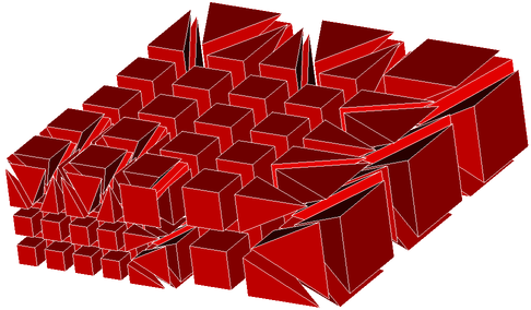 Hexaedron and conformal adaptation